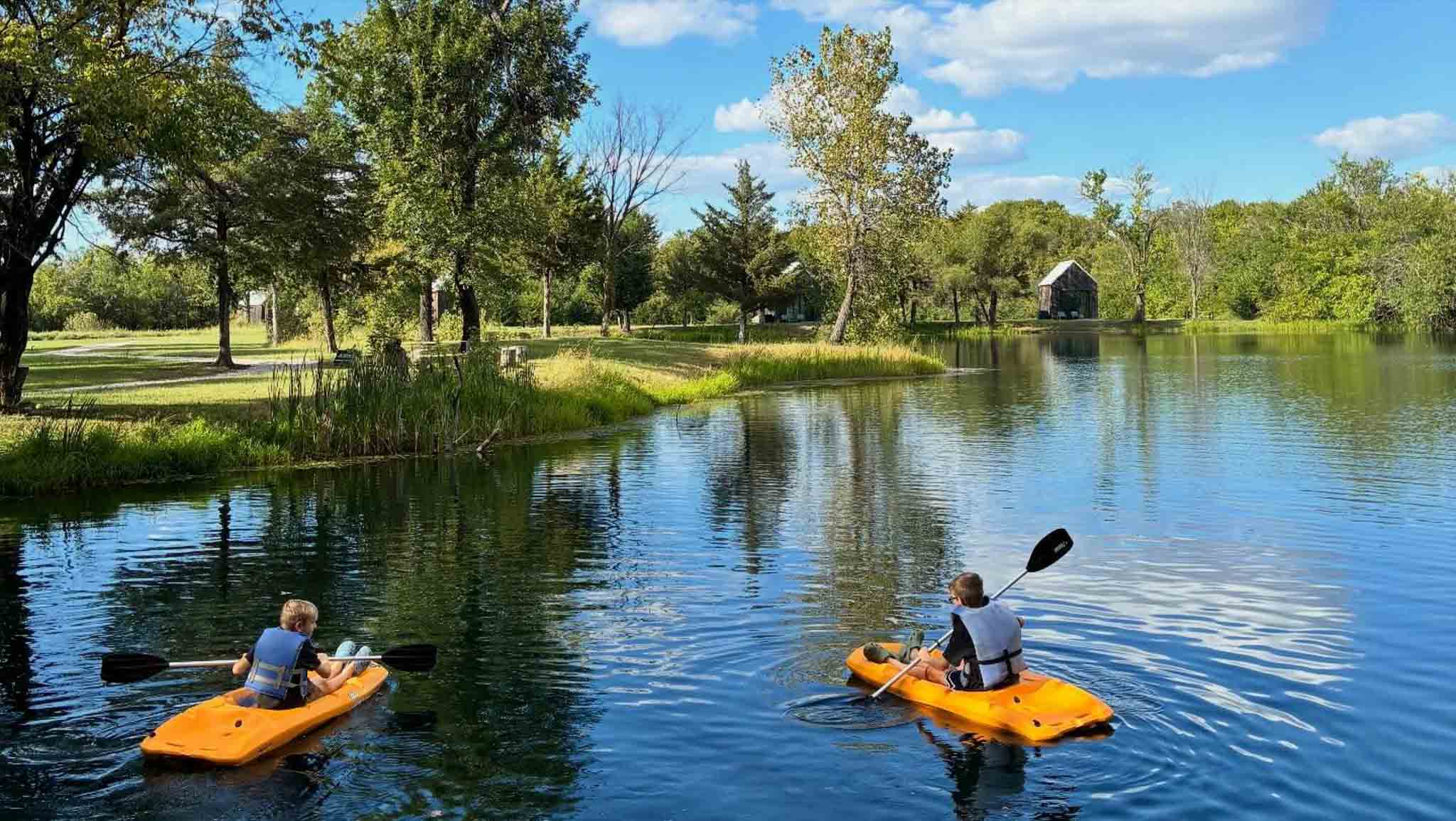 BaseCamp Humboldt — Mini A-frame cabins and lakefront stays on a 21-acre property